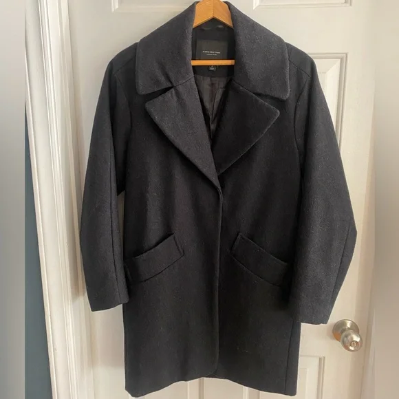 MARC NEW YORK WENDY WOOL MELTON PEACOAT - Picture 7 of 16